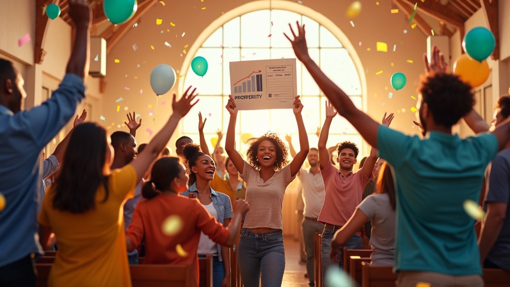 Celebração de 30 dias de prosperidade cristã
